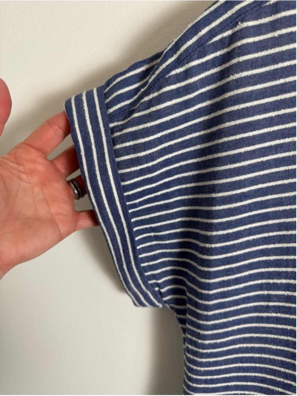 Tommy Hilfiger Nautical Stripe Ruffle Dress - Picture 5 of 10